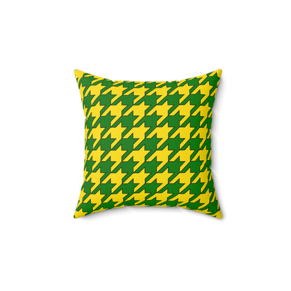 Cocos Islands Retro Houndstooth Cushion Pillow