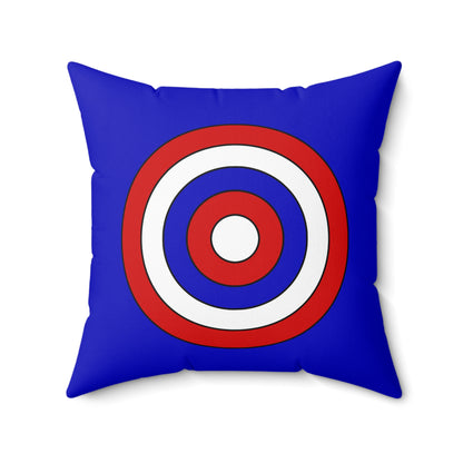 Slovenia Retro Target Cushion Pillow