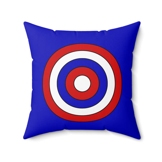 Slovenia Retro Target Cushion Pillow