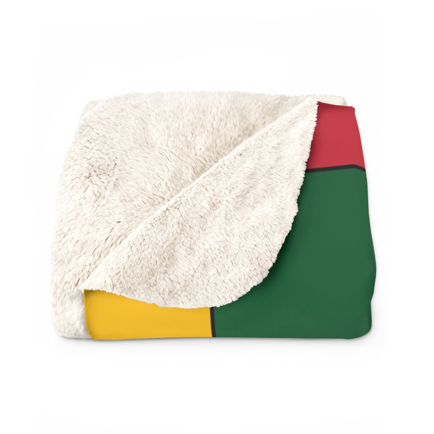 Mauritania Retro Check Blanket Throw