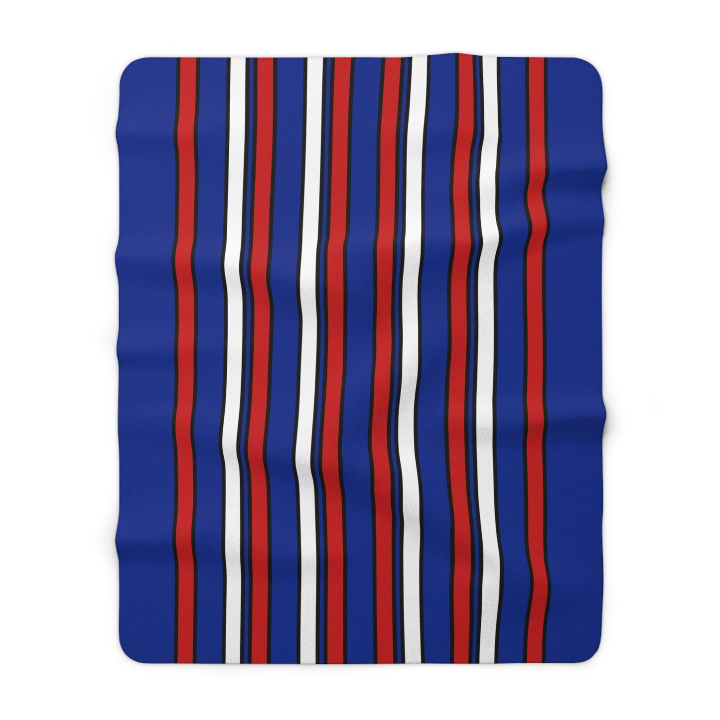 Cuba Retro Stripes Blanket Throw
