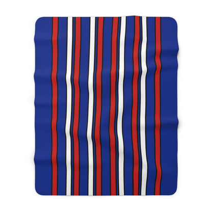Cuba Retro Stripes Blanket Throw