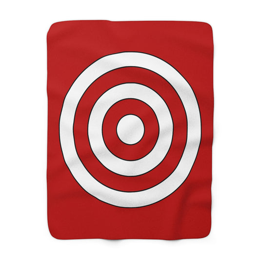Tonga Retro Target Blanket Throw