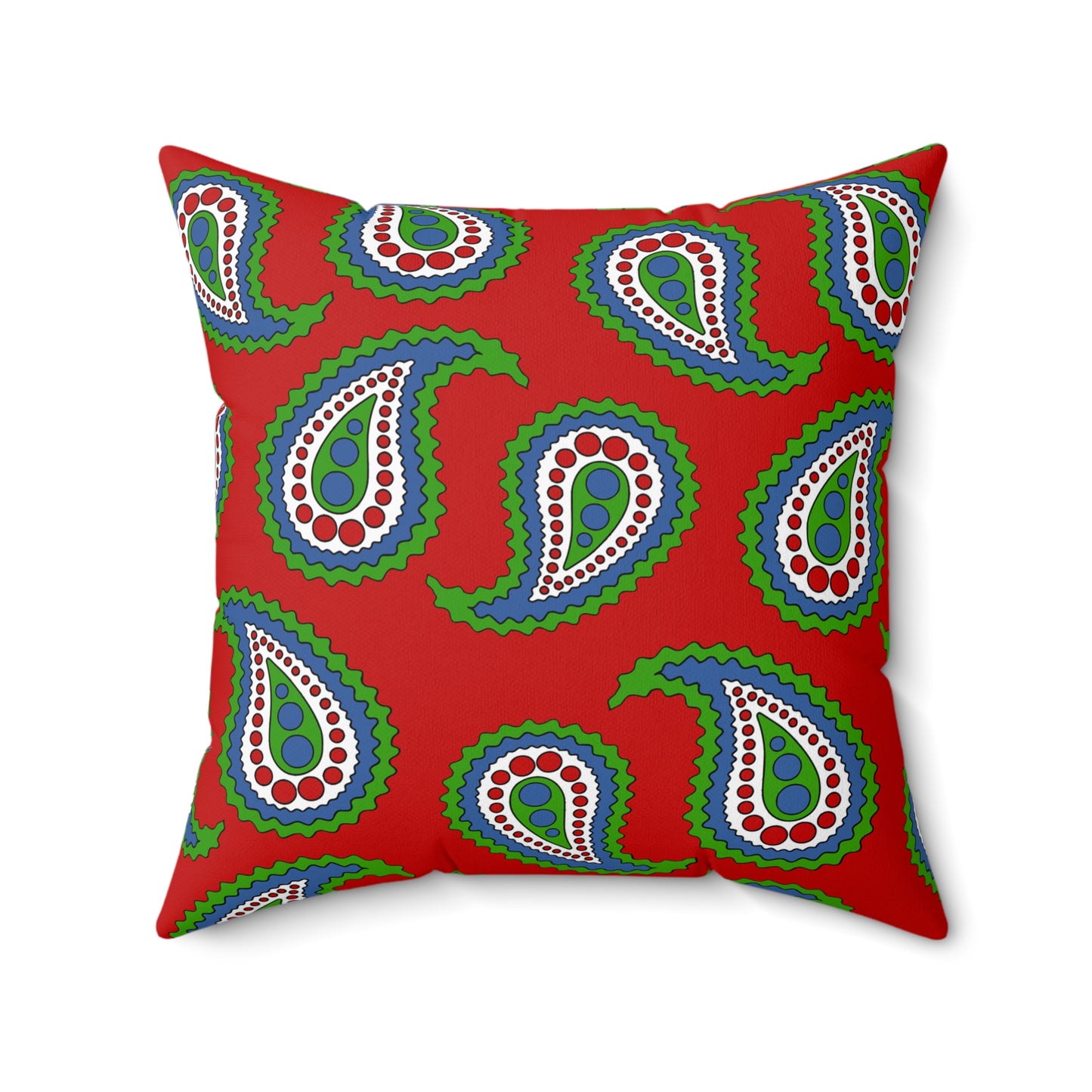 Namibia Retro Paisley Cushion Pillow