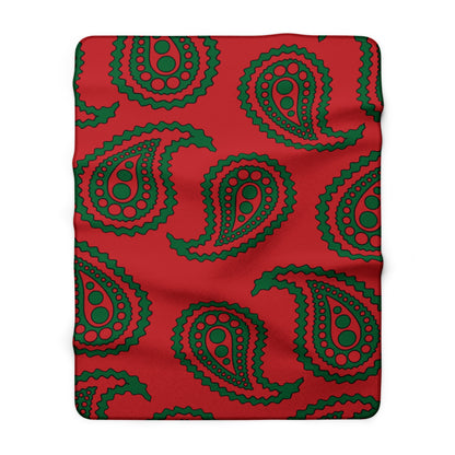 Morocco Retro Paisley Blanket Throw