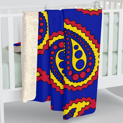 Andorra Retro Paisley Blanket Throw