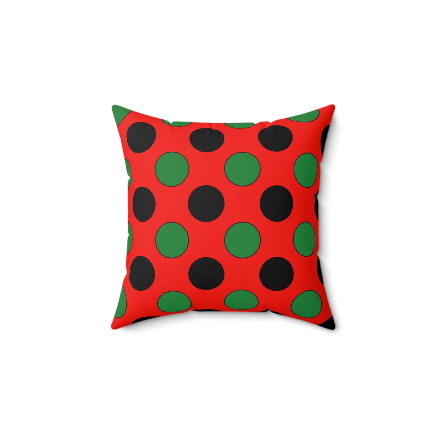 Malawi Retro Polka Dots Cushion Pillow