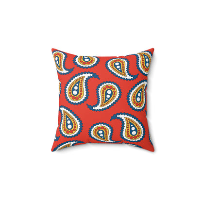 Kiribati Retro Paisley Cushion Pillow