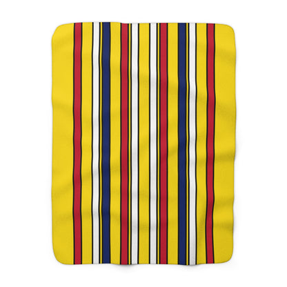 Niue Retro Stripes Blanket Throw