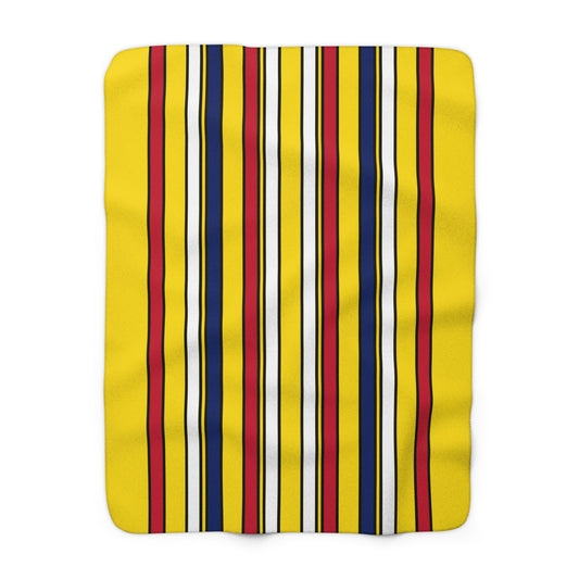 Niue Retro Stripes Blanket Throw