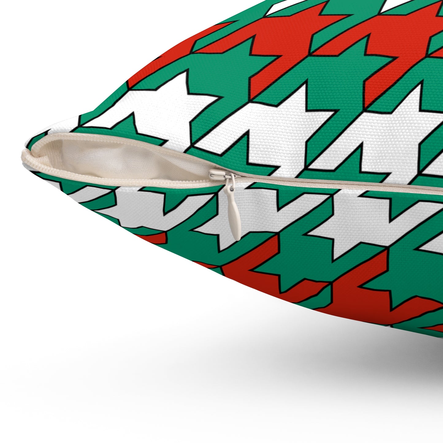 Bulgaria Retro Houndstooth Cushion Pillow