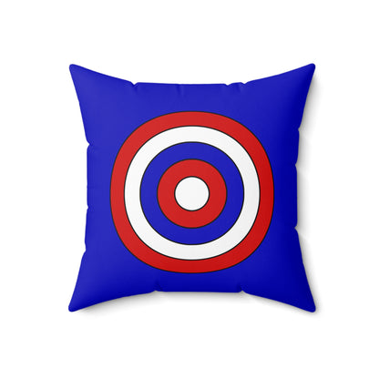 Slovenia Retro Target Cushion Pillow