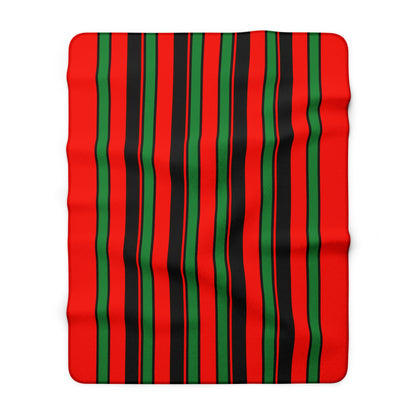 Malawi Retro Stripes Blanket Throw