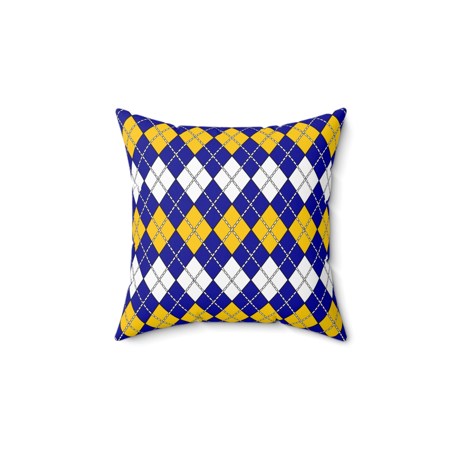 Bosnia And Herzegovina Retro Argyle Cushion Pillow