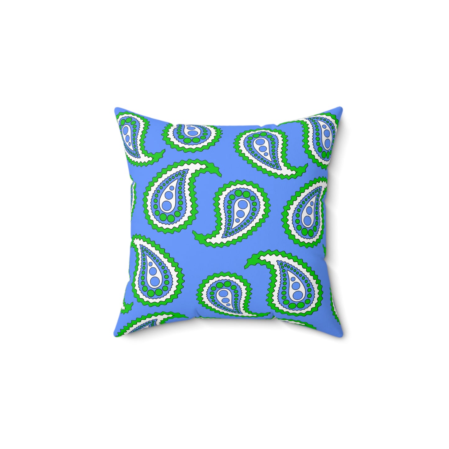 Djibouti Retro Paisley Cushion Pillow