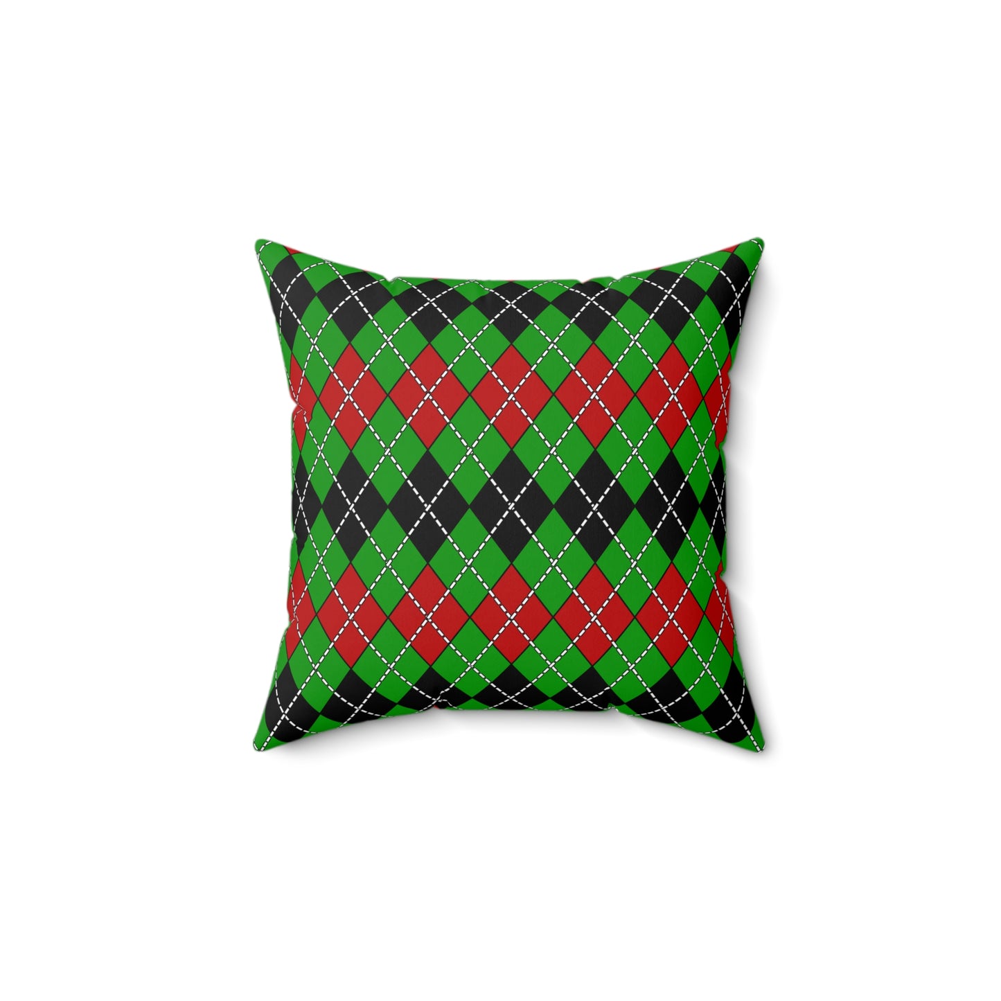 Afghanistan Retro Argyle Cushion Pillow