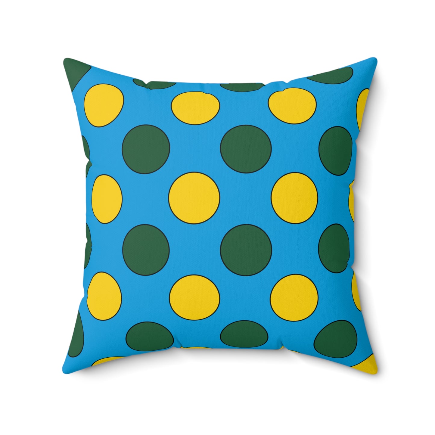 Rwanda Retro Polka Dots Cushion Pillow