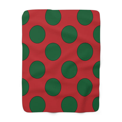 Morocco Retro Polka Dots Blanket Throw