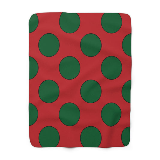 Morocco Retro Polka Dots Blanket Throw