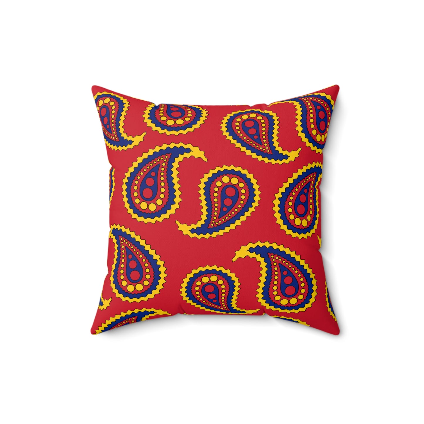 Venezuela Retro Paisley Cushion Pillow
