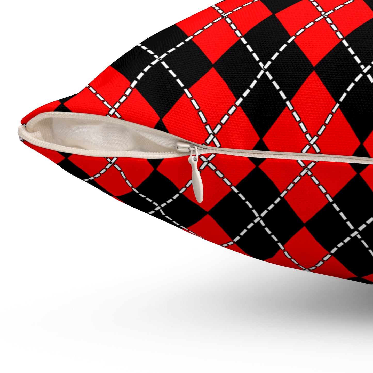 Albania Retro Argyle Cushion Pillow