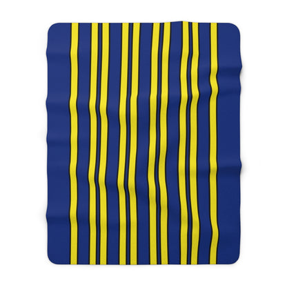 Curacao Retro Stripes Blanket Throw
