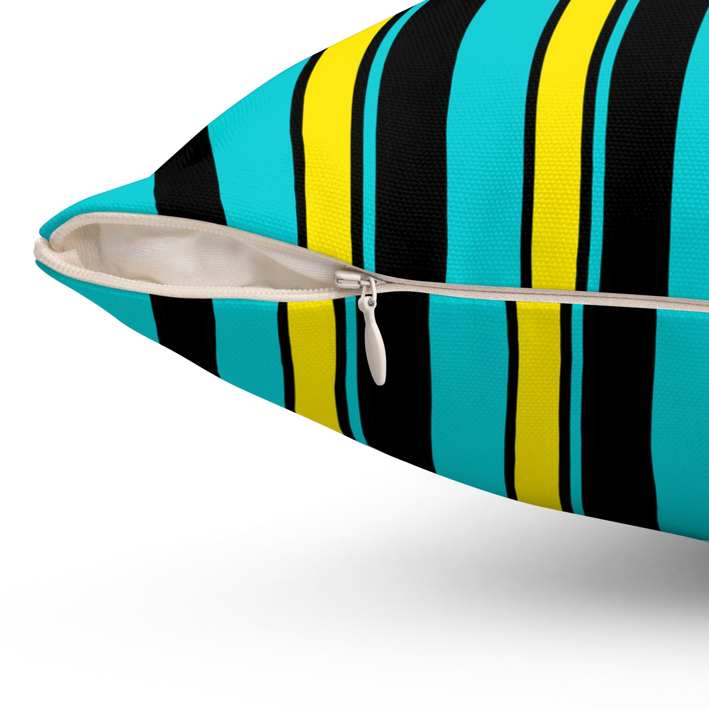 Bahamas Retro Stripes Cushion Pillow