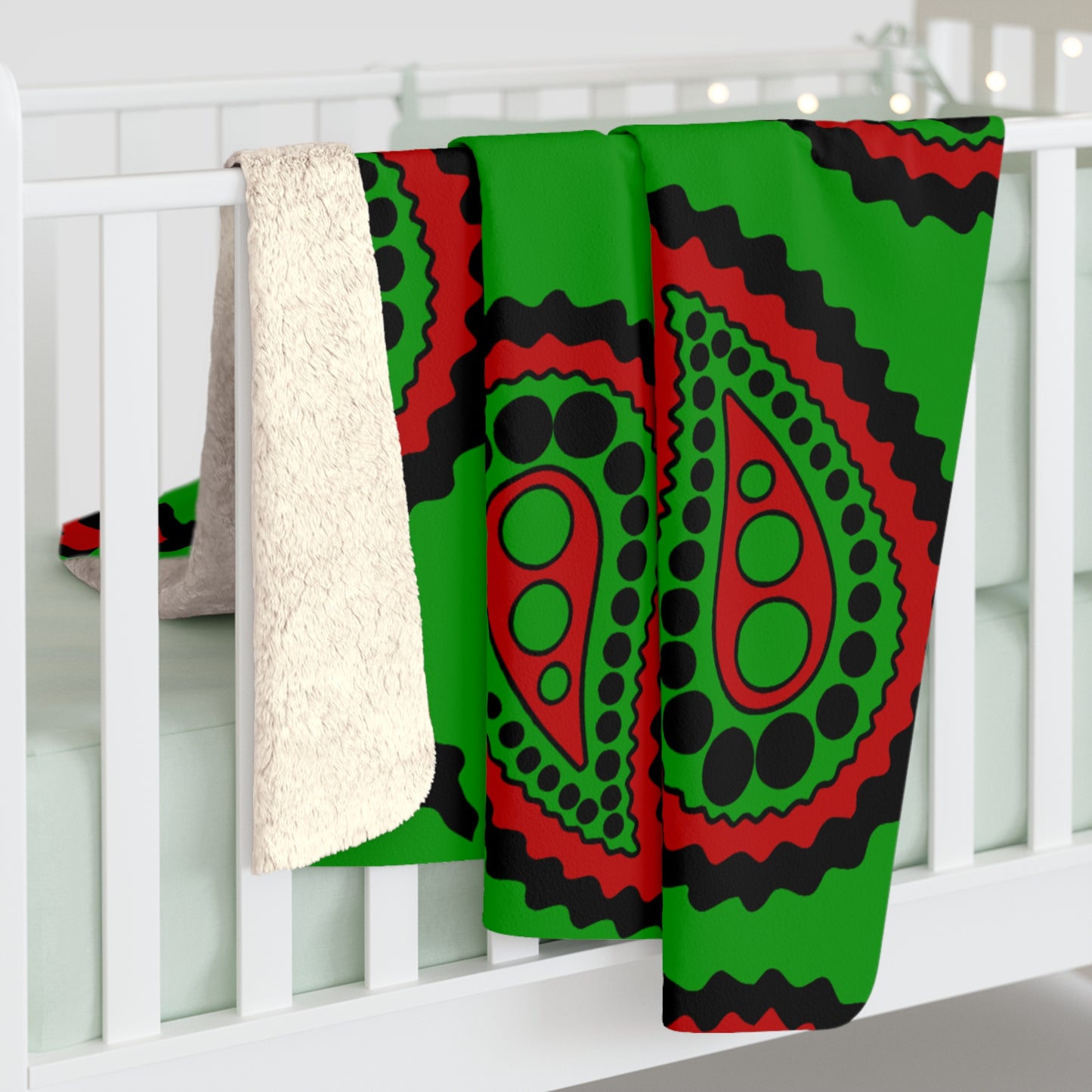 Afghanistan Retro Paisley Blanket Throw