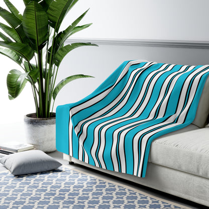Honduras Retro Stripes Blanket Throw