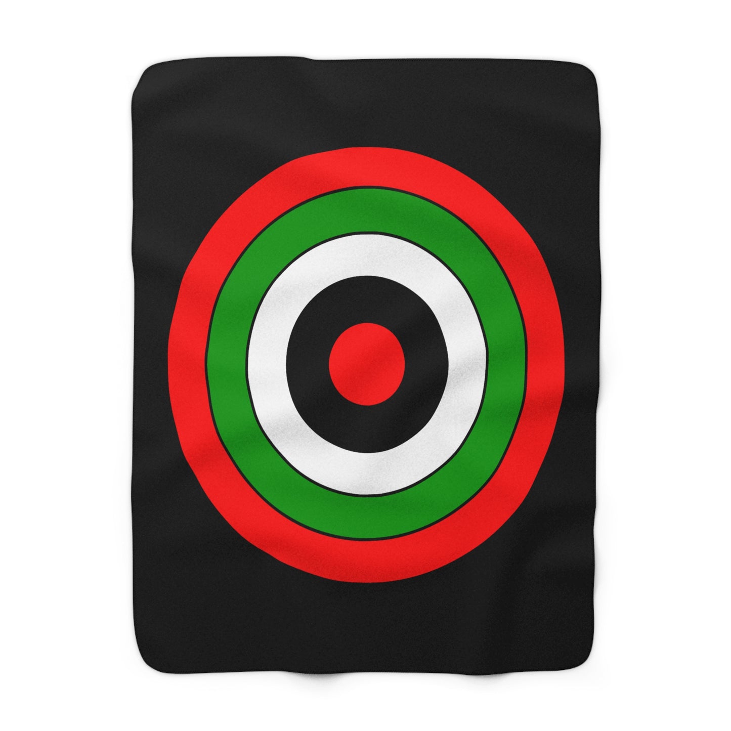Sudan Retro Target Blanket Throw