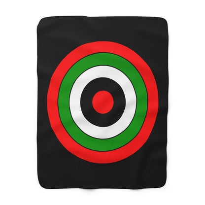 Sudan Retro Target Blanket Throw