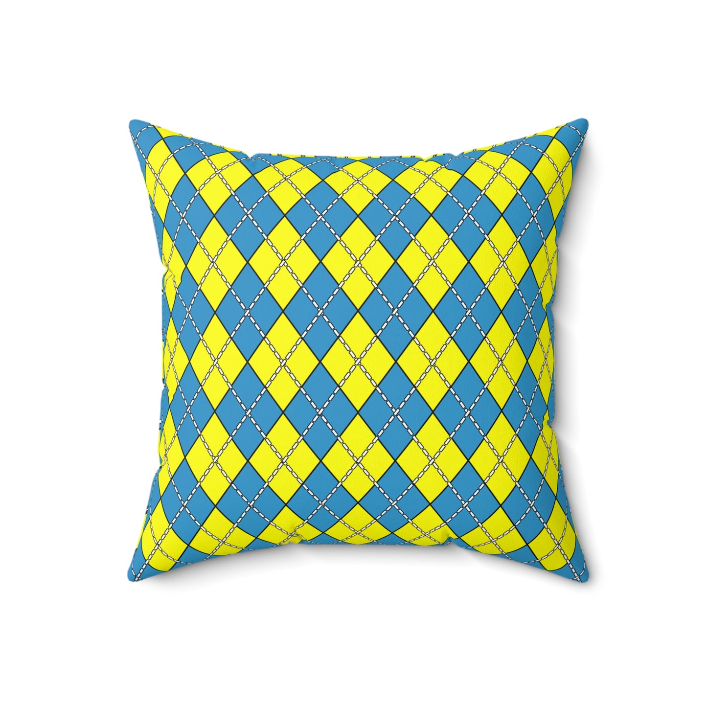 Aruba Retro Argyle Cushion Pillow
