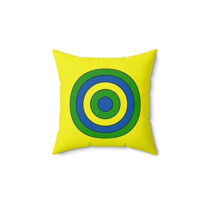 Saint Vincent And The Grenadines Retro Target Cushion Pillow