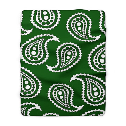 Pakistan Retro Paisley Blanket Throw