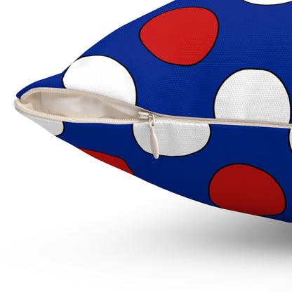 Cuba Retro Polka Dots Cushion Pillow