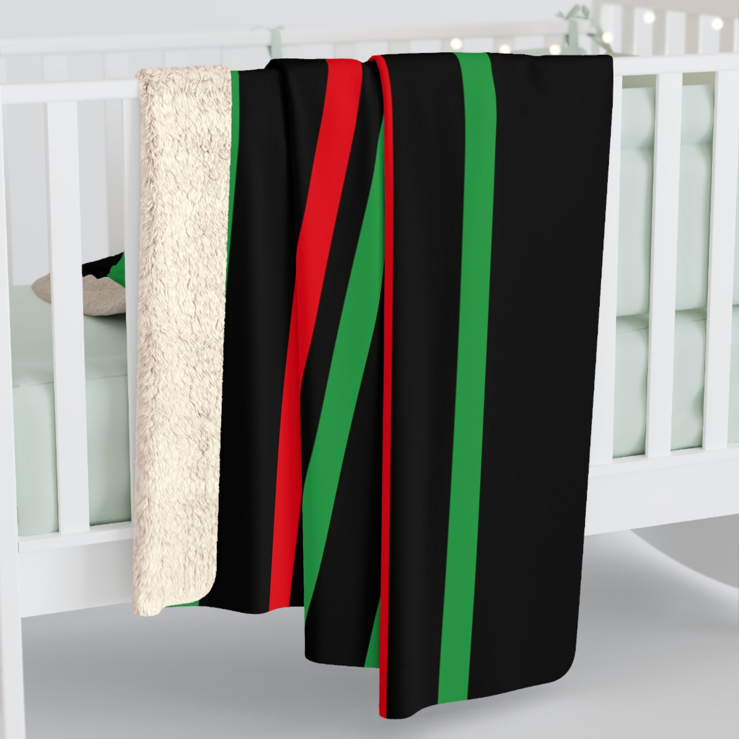 Libya Retro Stripes Blanket Throw