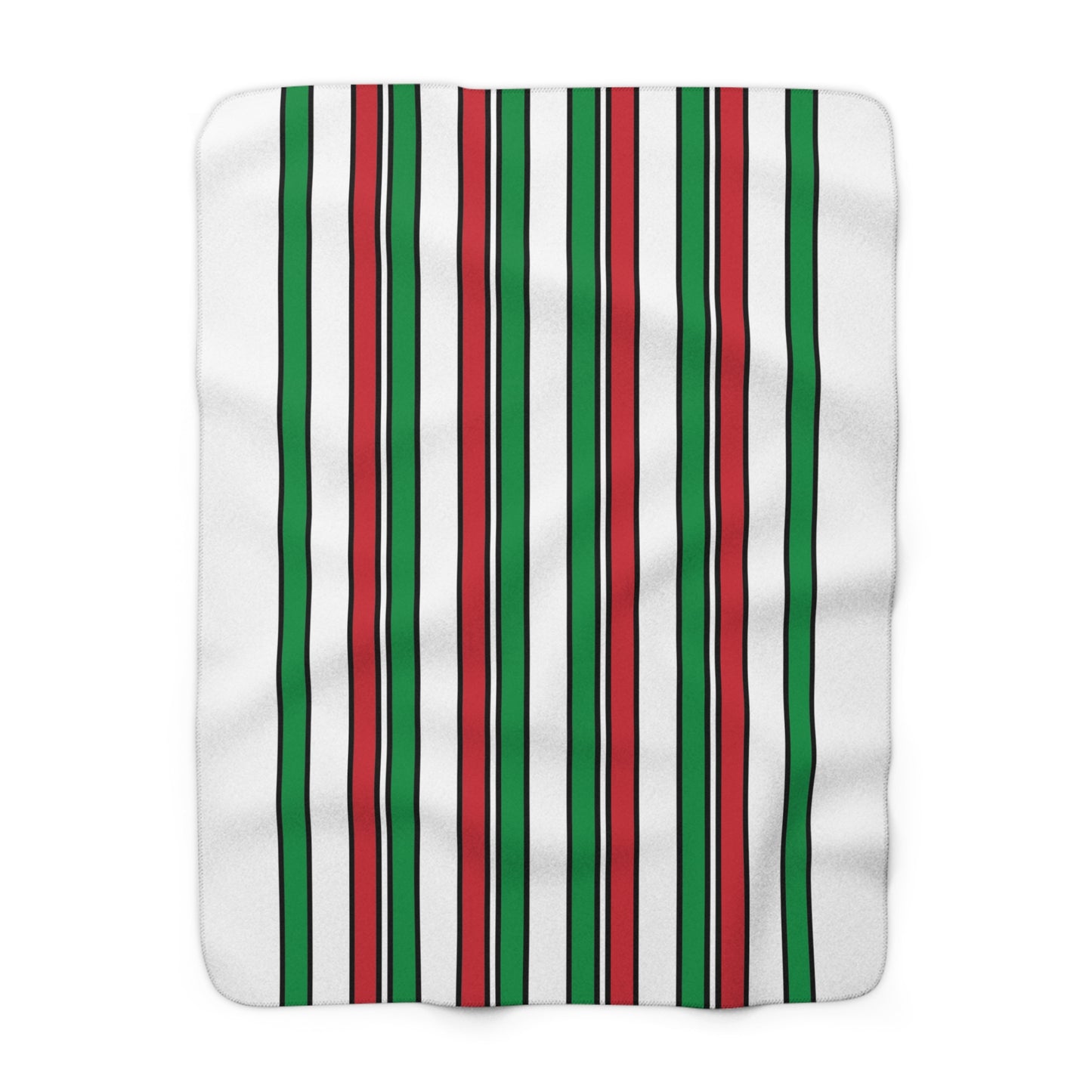 Italy Retro Stripes Blanket Throw