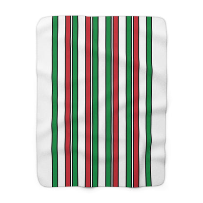 Italy Retro Stripes Blanket Throw
