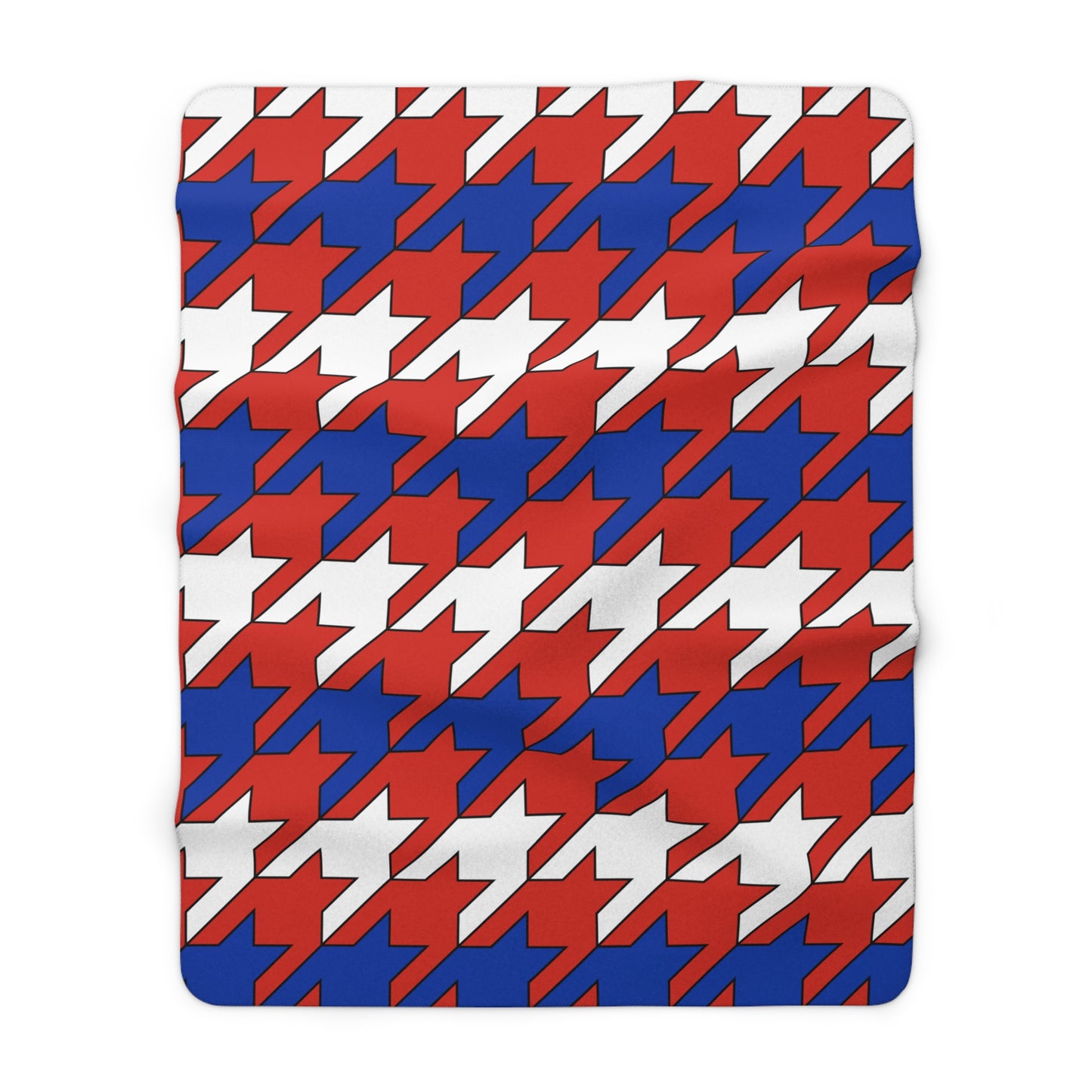 Chile Retro Houndstooth Blanket Throw