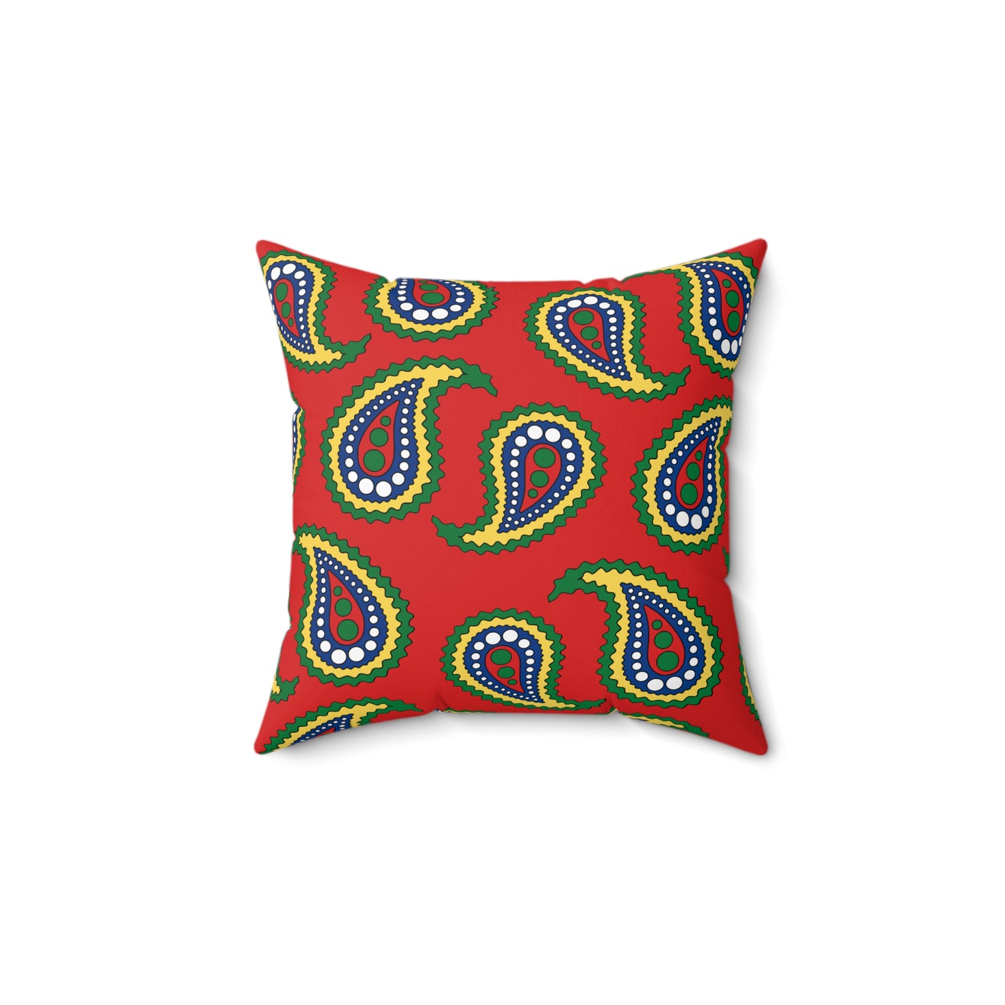 Seychelles Retro Paisley Cushion Pillow