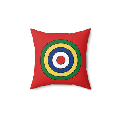Seychelles Retro Target Cushion Pillow