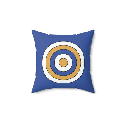 Marshall Islands Retro Target Cushion Pillow