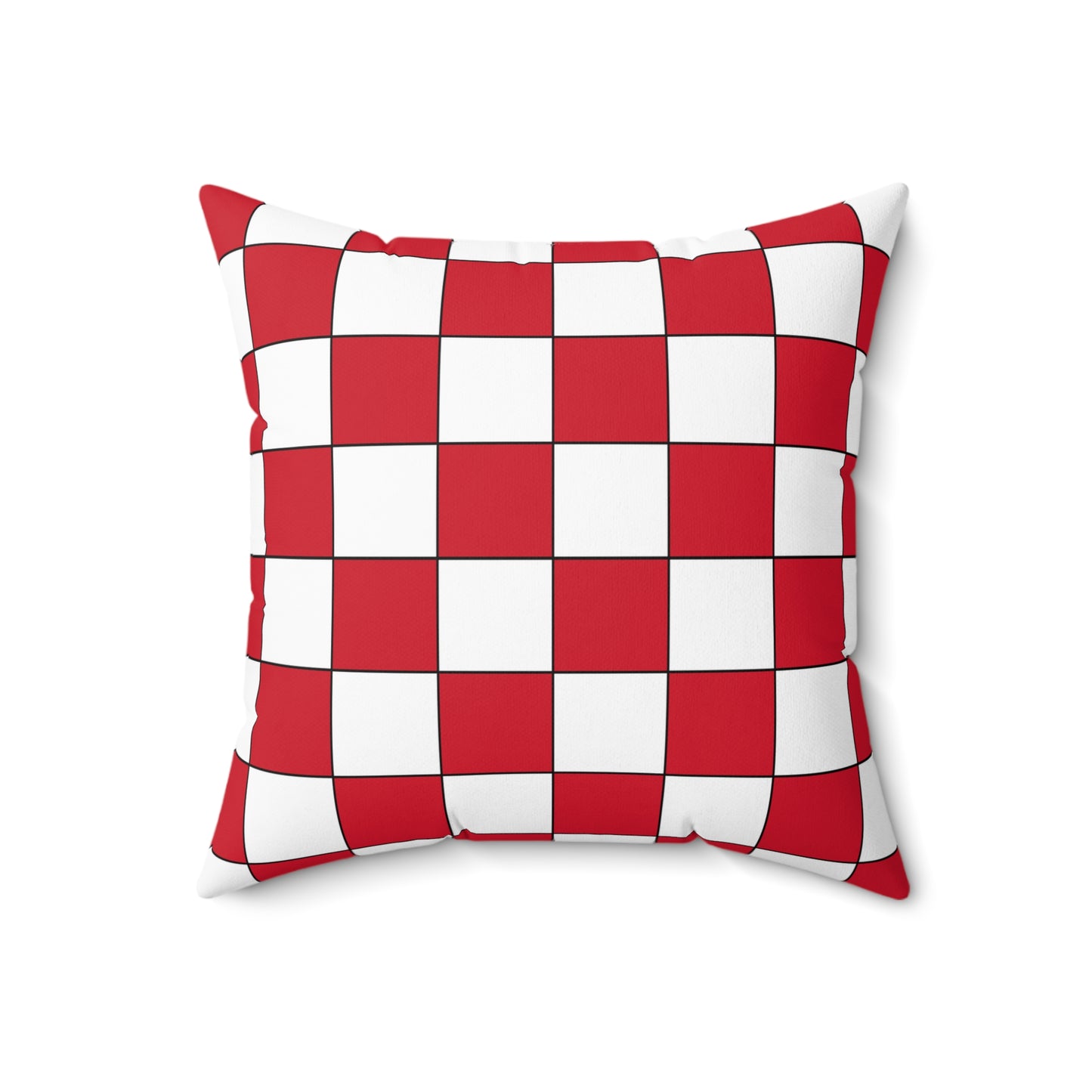 Jersey Retro Check Cushion Pillow
