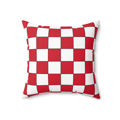 Jersey Retro Check Cushion Pillow