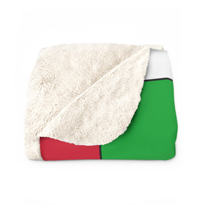 Wales Retro Check Blanket Throw