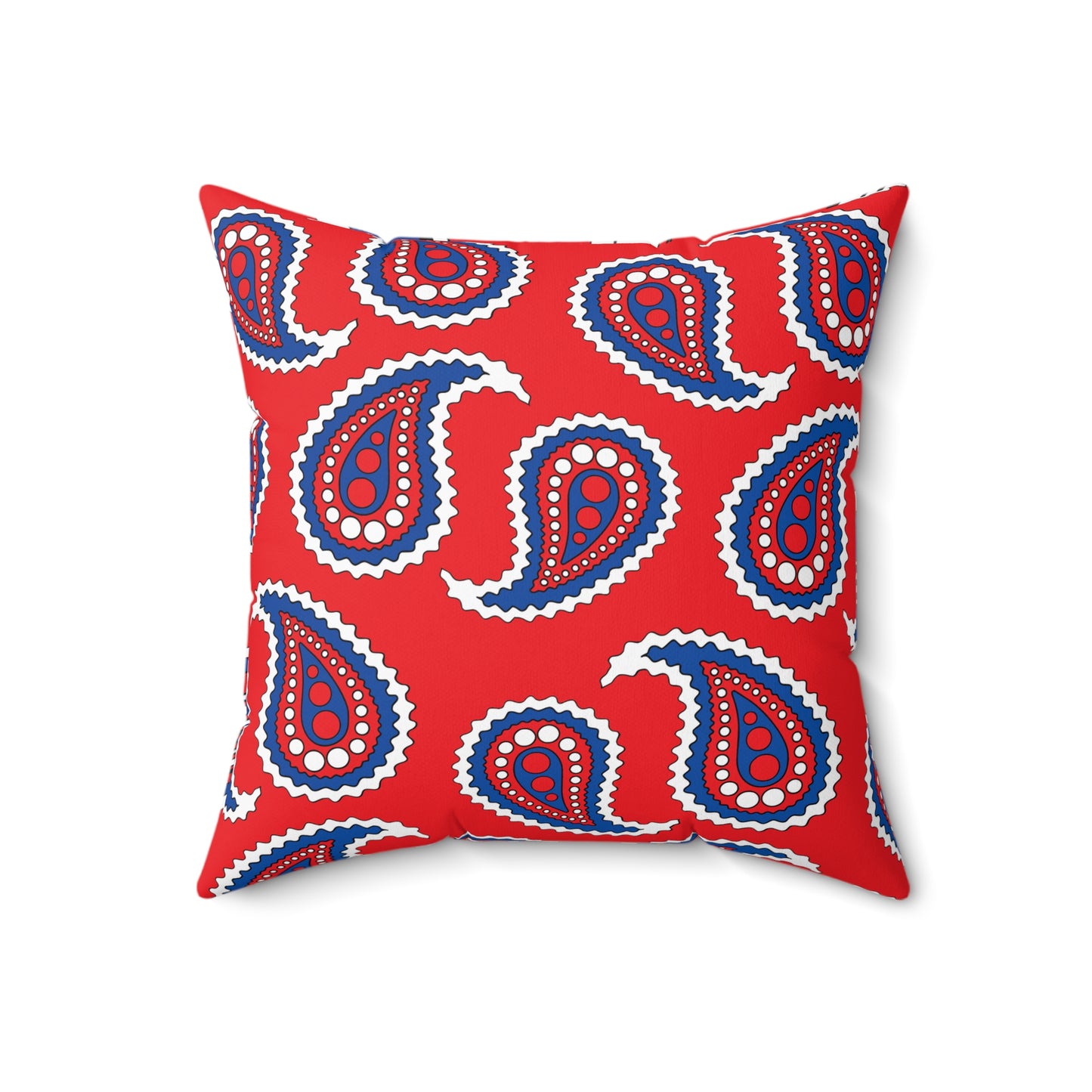Slovakia Retro Paisley Cushion Pillow