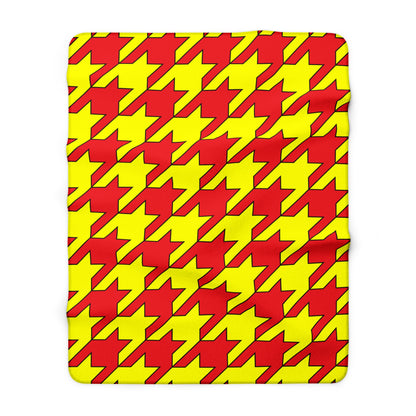 China Retro Houndstooth Blanket Throw