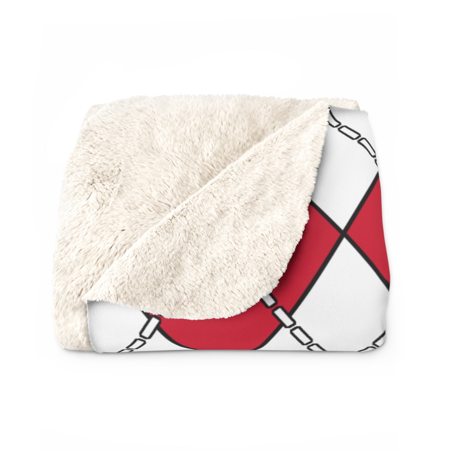 Greenland Retro Argyle Blanket Throw