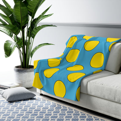 Palau Retro Polka Dots Blanket Throw