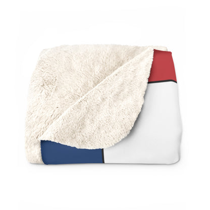 Serbia Retro Check Blanket Throw